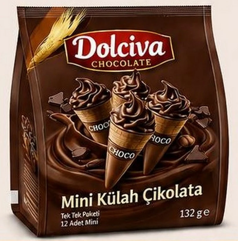 Mini Külah Çikolata 132 g — Bitter