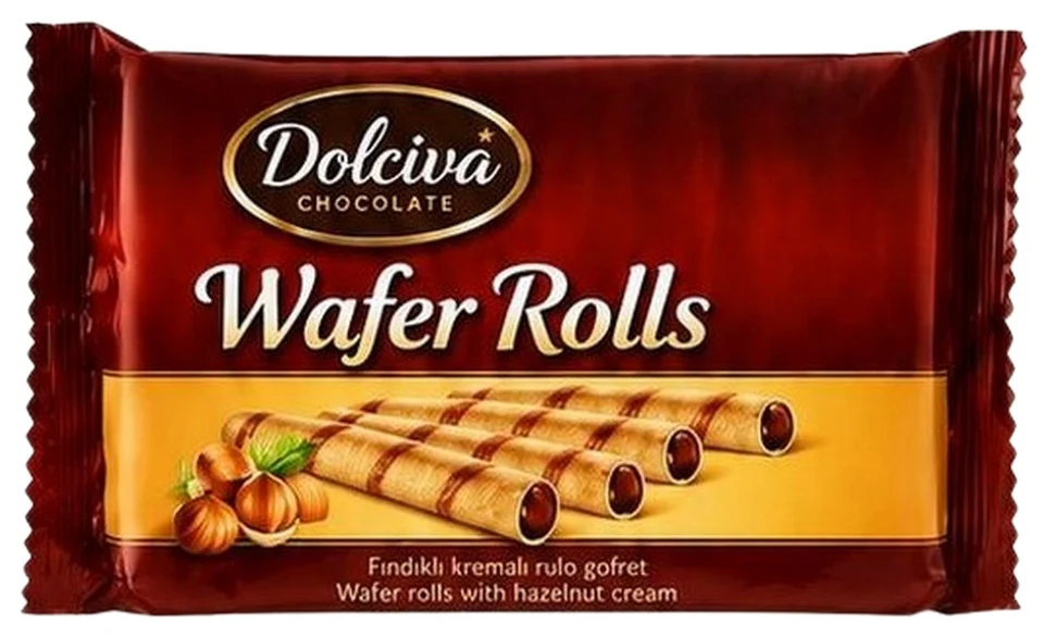 Wafer Rolls 42 g — Fındıklı Kremalı