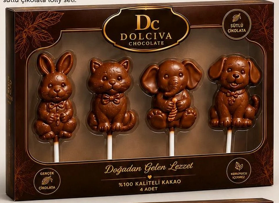 Hayvan Figürlü Lolly Set 96 g — Hayvan Figürlü Set 1