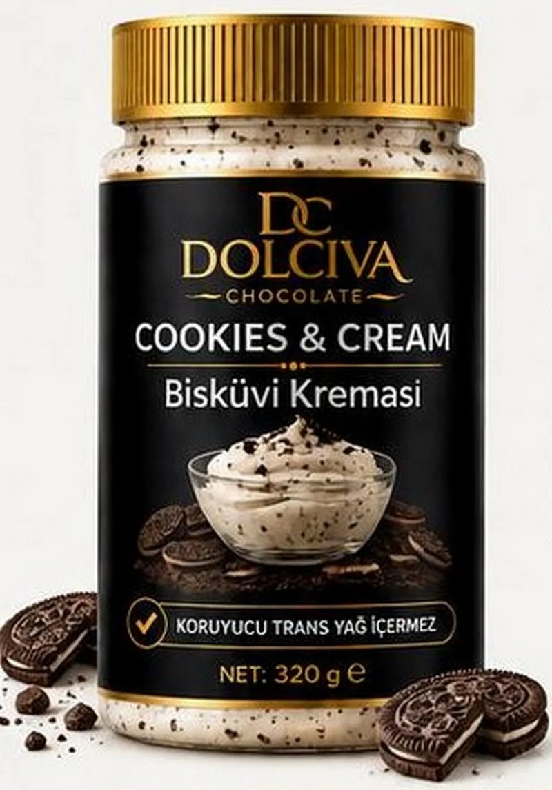 Kavanoz Krema 320 g — Bisküvi Kreması