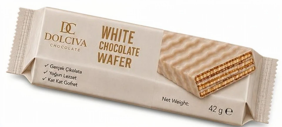 Kat Kat Gofret 42 g — Beyaz Çikolatalı